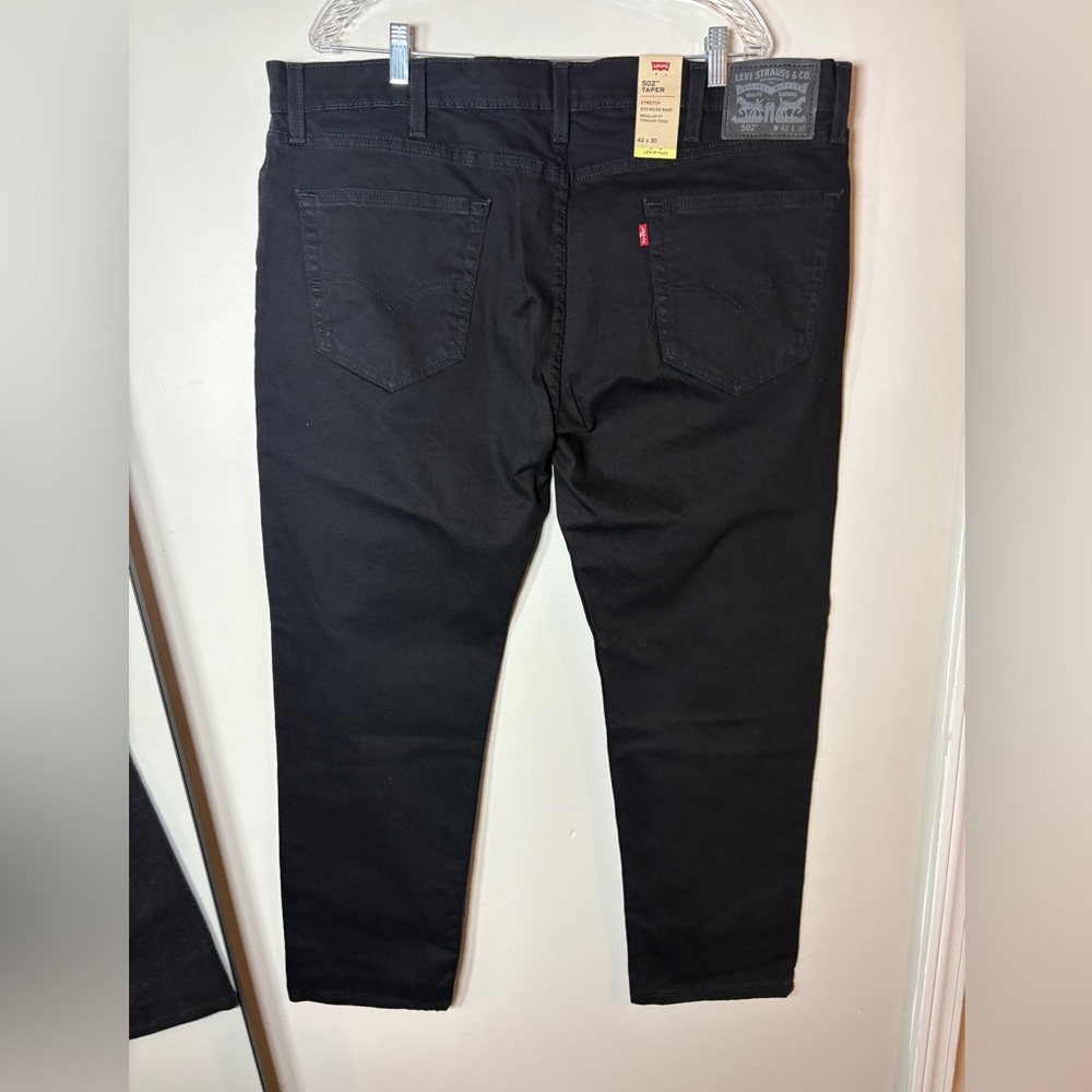 Levi's Big & Tall Black Slim Jeans (NEW w/ Tags) - Picture 9 of 10